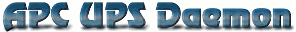 [APCUPSD DOCUMENTATION]